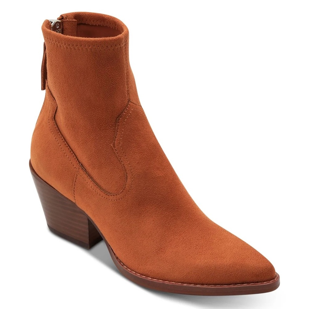 DOLCE VITA Women’s Shanta Leather Western Booties Size 8.5